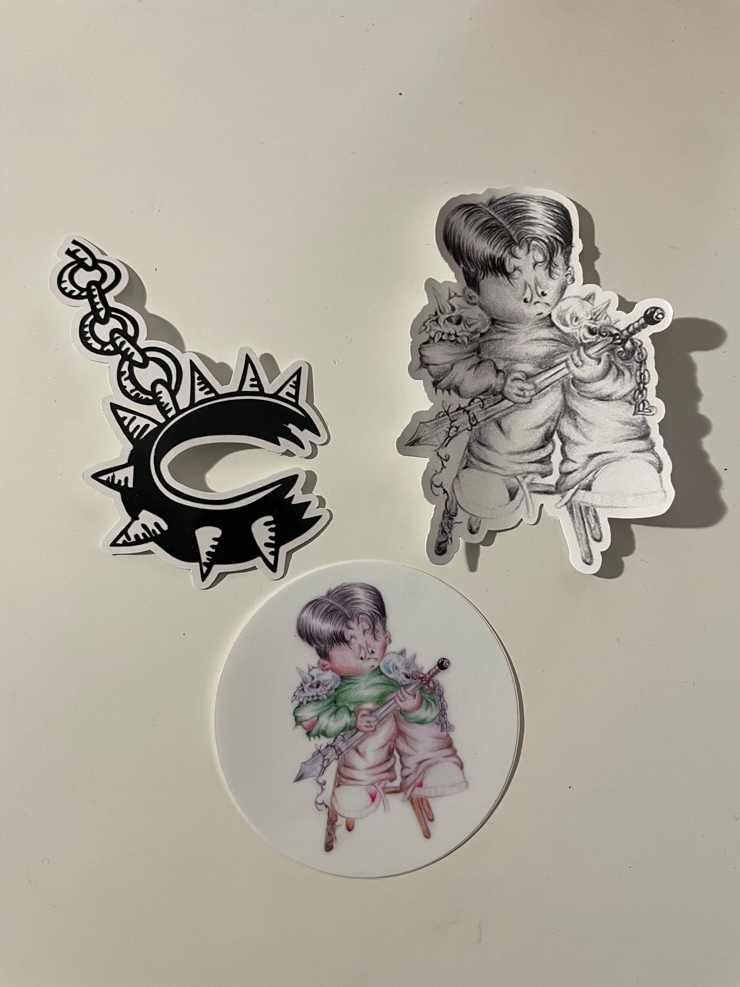 Sticker pack 3 piece
