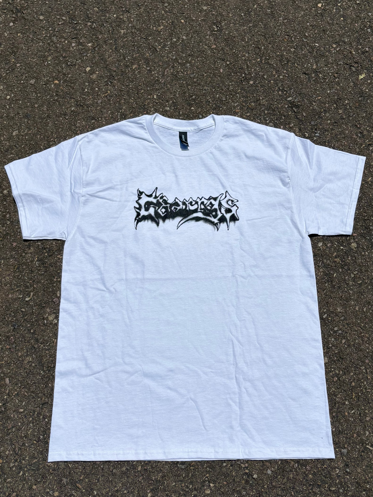 Cbarrgs Logo Tee White